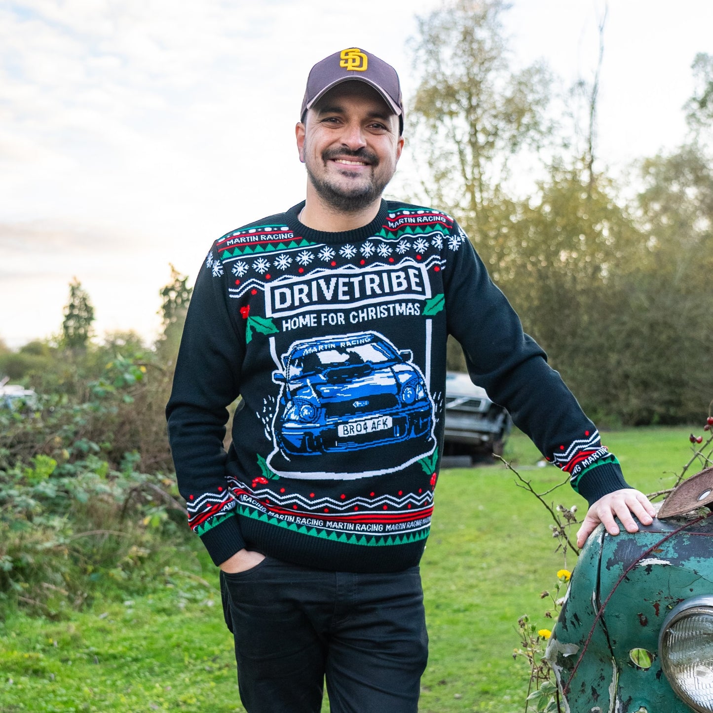 Christmas Jumper | DriveTribe home Second Drop *Pre-order shipping after Xmas 06/01/24 *